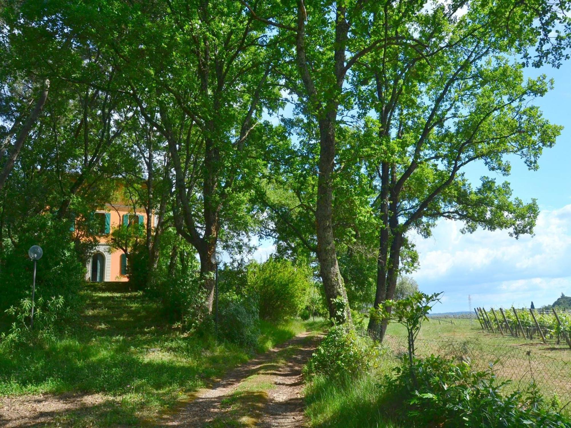 Lovely Holiday Home In Montefiridolfi With Hill View Ngoại thất bức ảnh